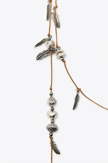 CORDON MULTI-POSITIONS CHARMS - Argent de Zara - Image 2