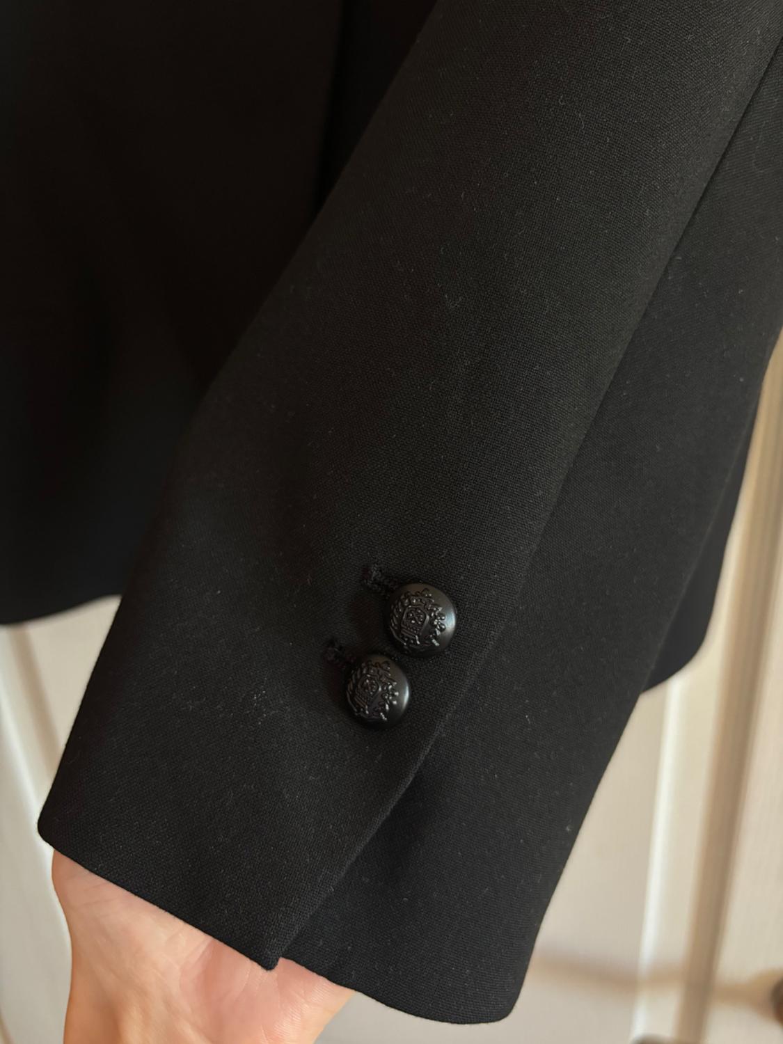 HIGH NECK BUTTONED BLAZER ZW COLLECTION - Image 5