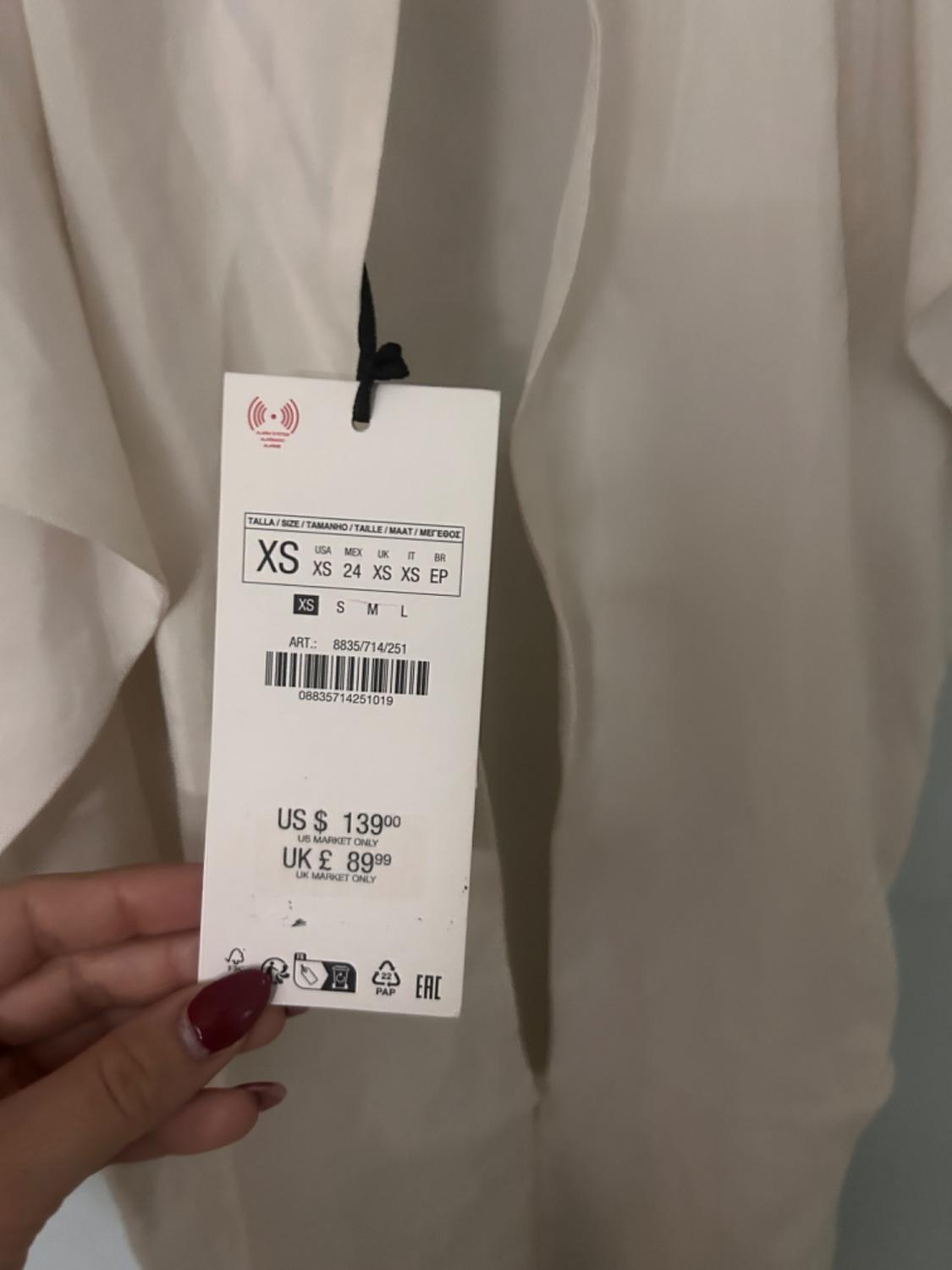 SHORT DRAPED DRESS - CIRC X ZARA - Image 3