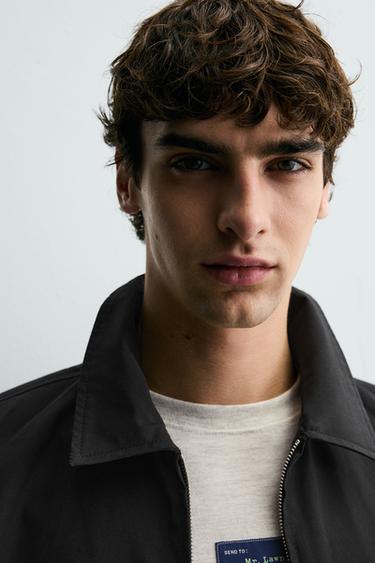 BLOUSON TECHNIQUE DÉPERLANT - Noir de Zara - Image 4