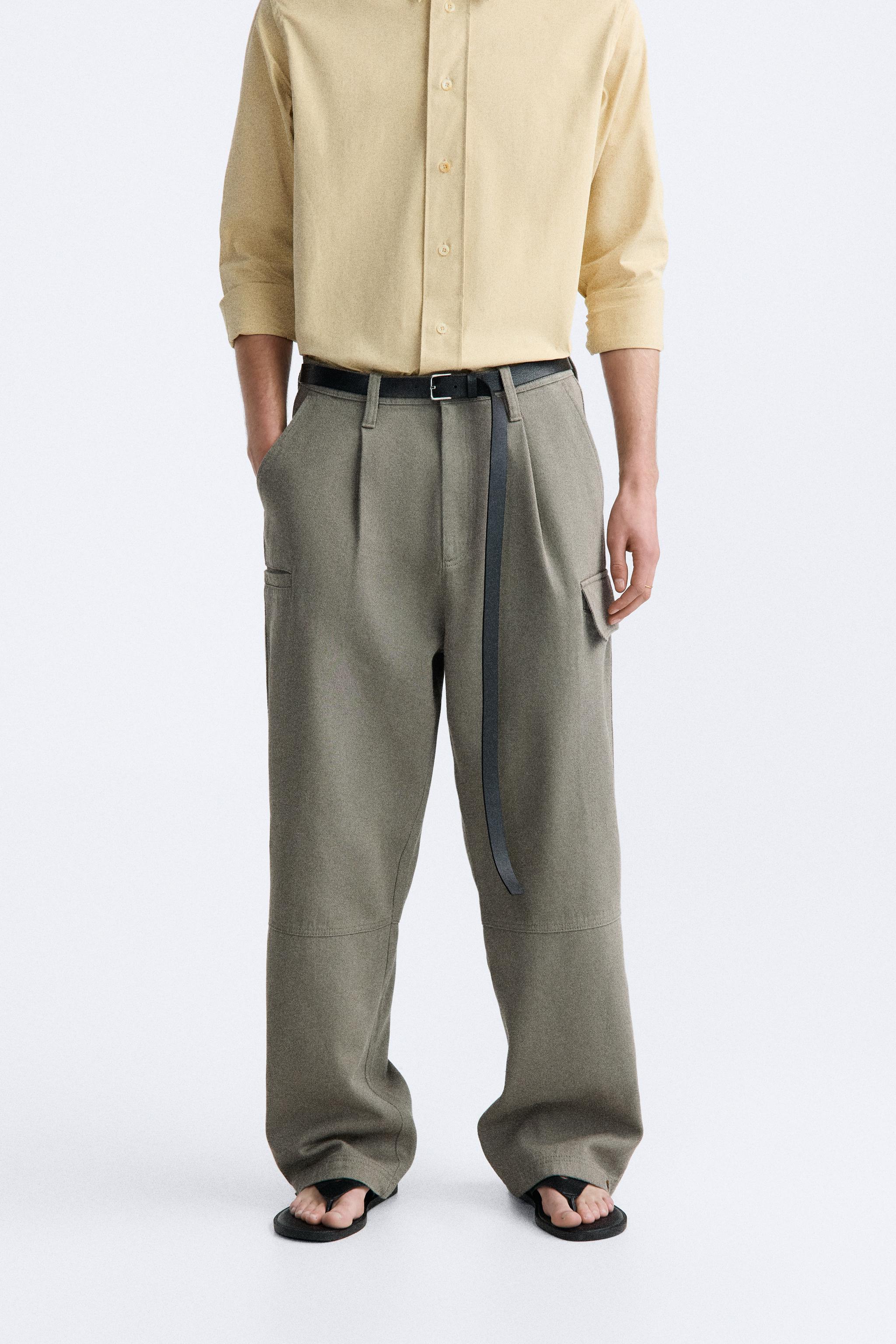 Pantalones Cargo Hombre Nueva Colecci n Online ZARA Espa a