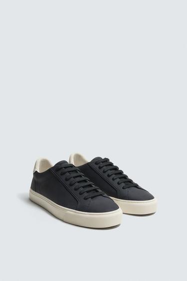 Zara BASIC SNEAKERS - Blue