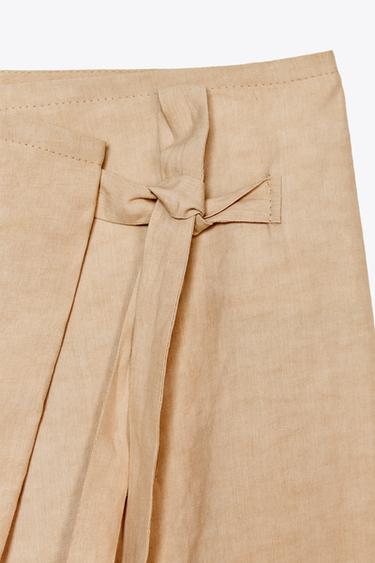 PAREO TROUSERS X FANGLU LIN - Beige by Zara - Image 7