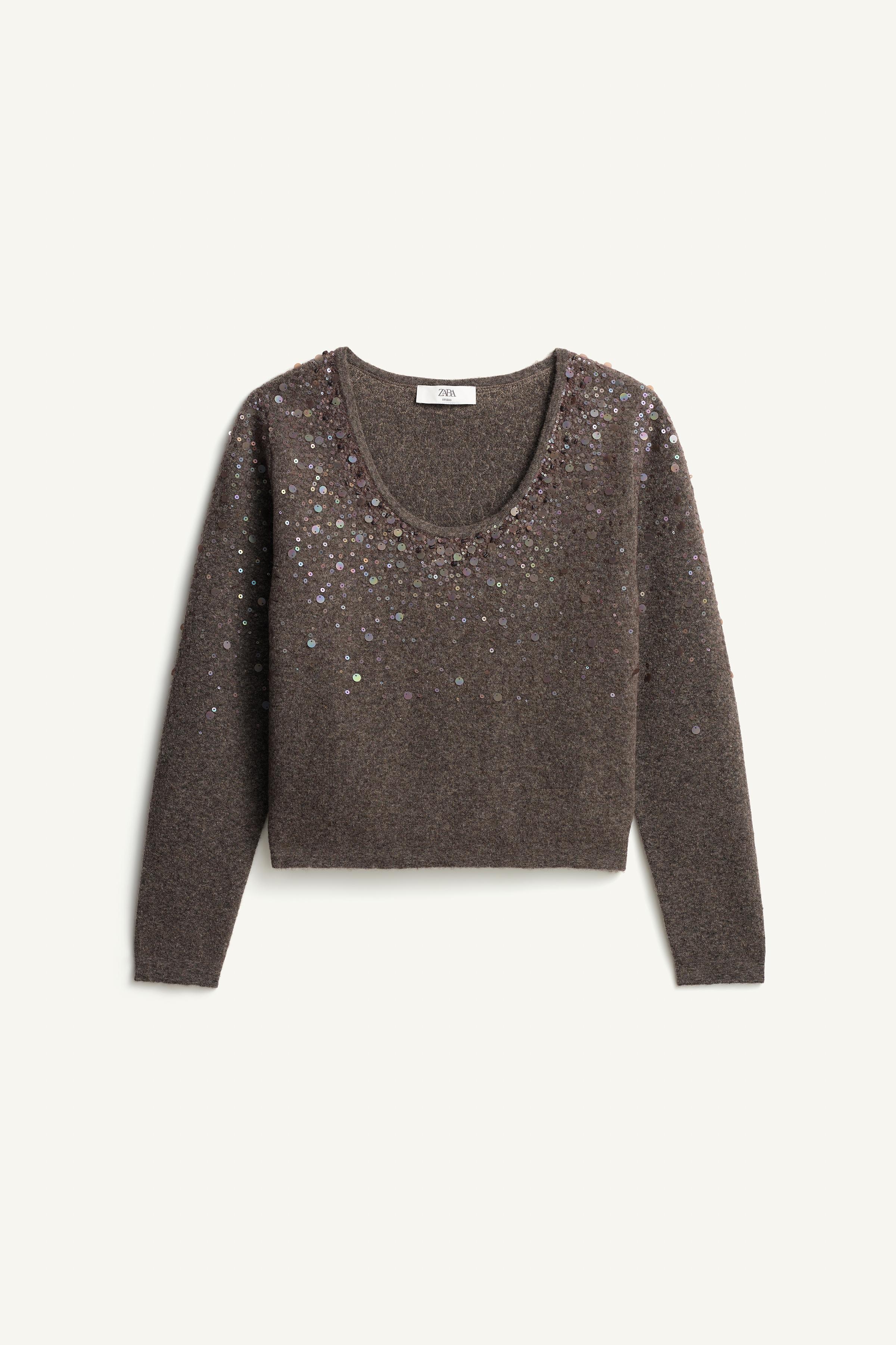 PULL AVEC YACK ET LAINE SEQUINS LIMITED EDITION