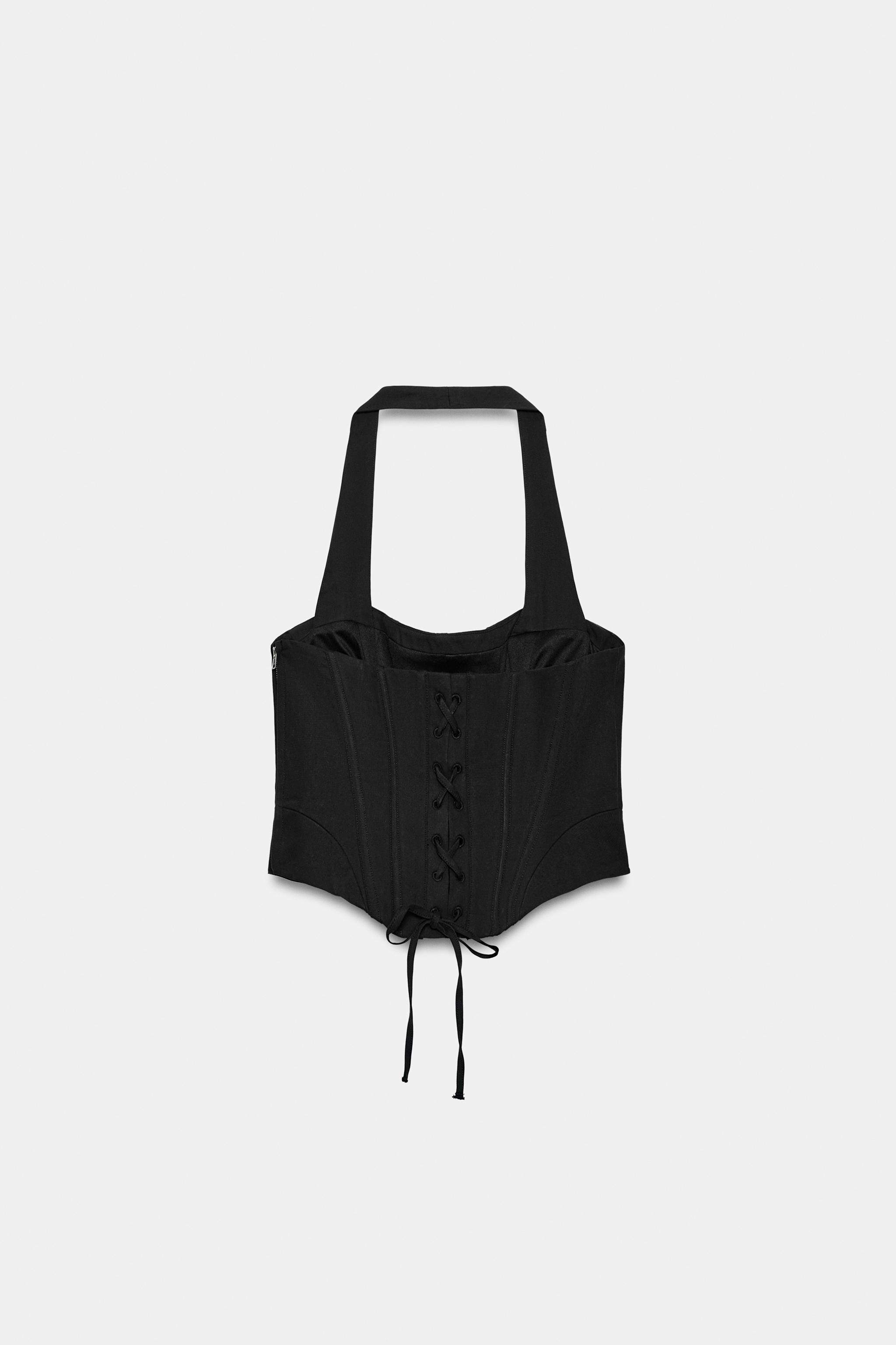 HALTER CORSET TOP