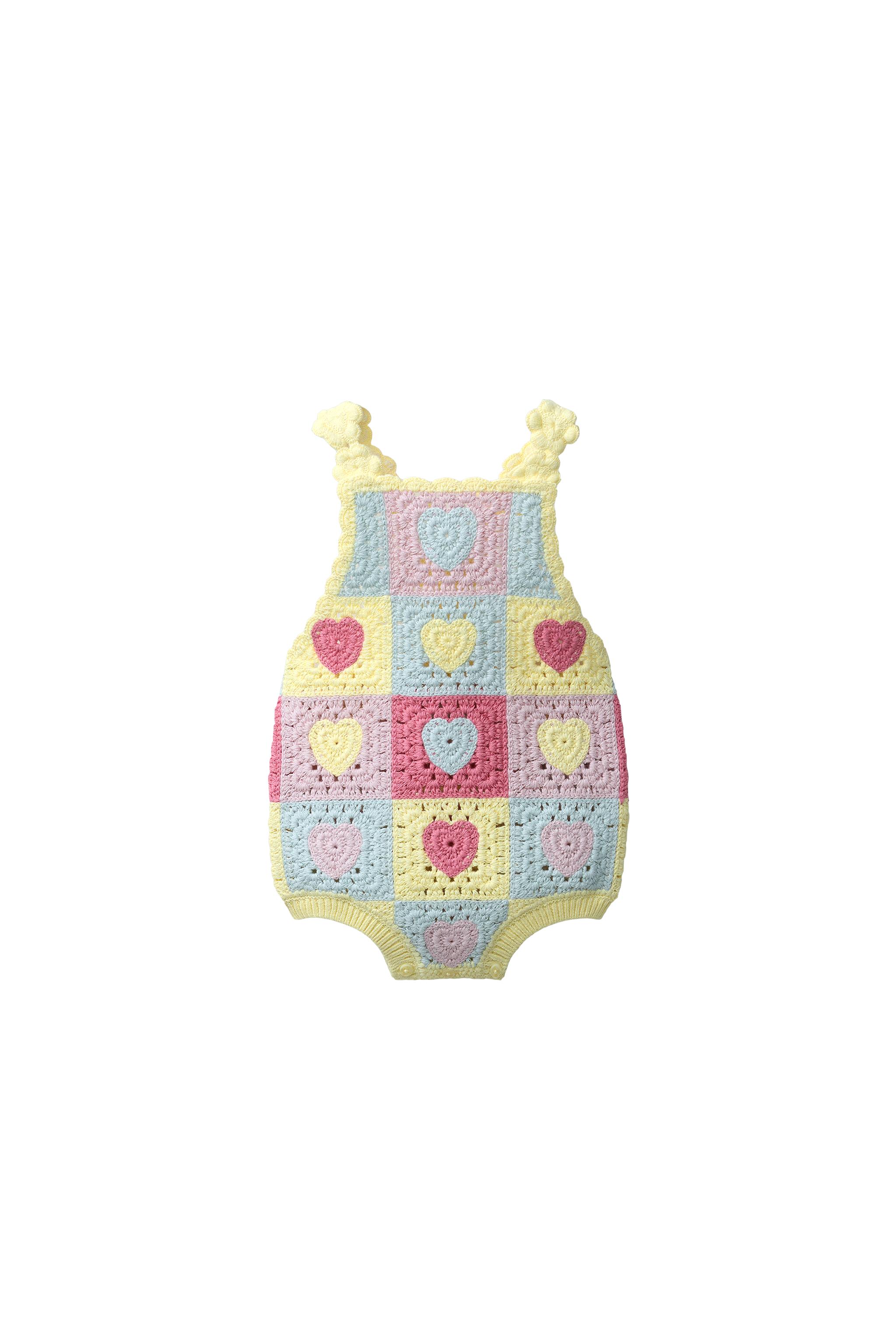 HEART KNIT ROMPER - Multicolored | ZARA United States