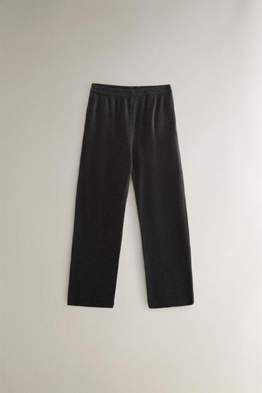 BUKSER - STRAIGHT FIT - mørk grå fra Zara - Billede 0