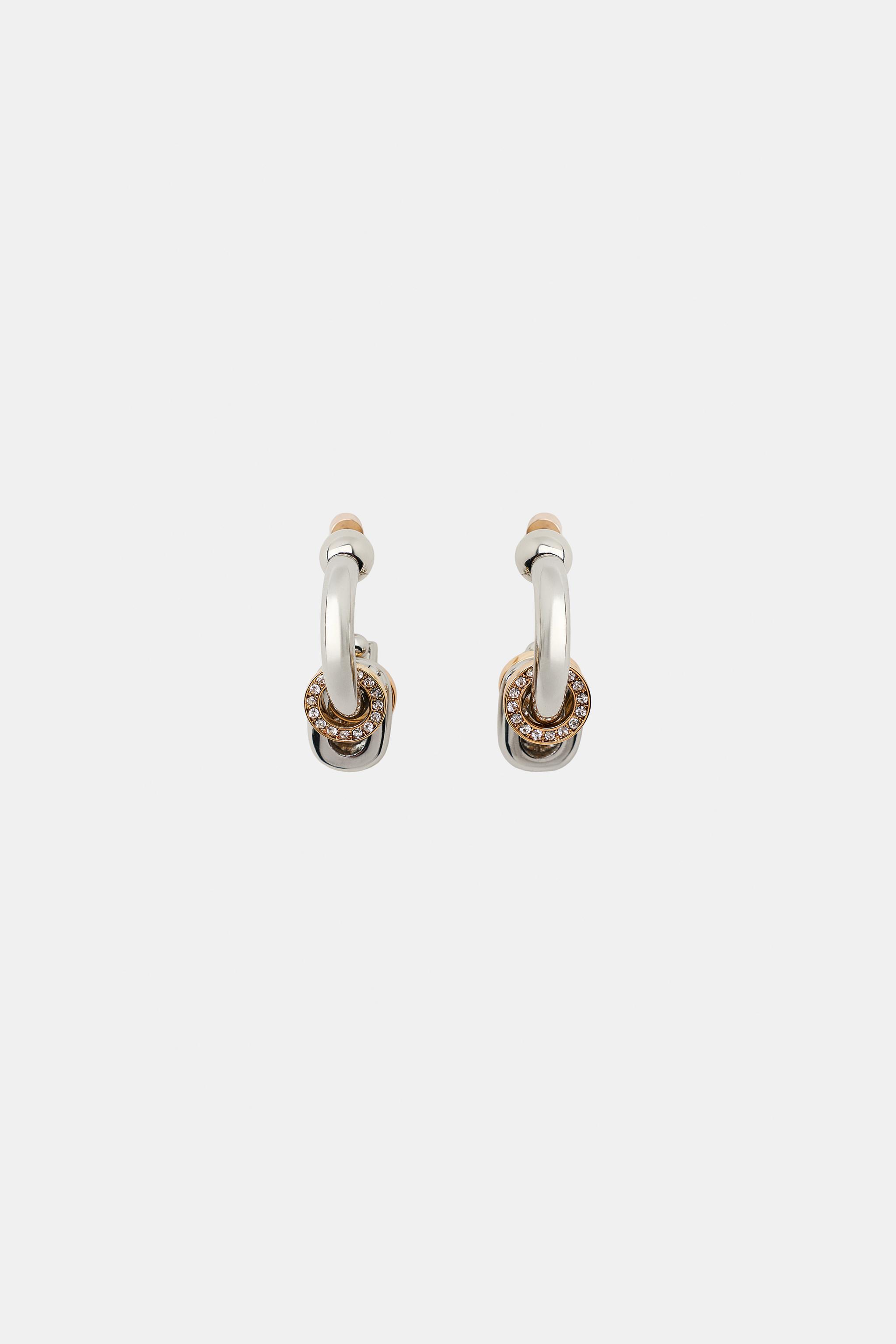 COMBINED HOOP EARRINGS