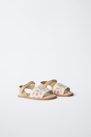 SANDALES CROCHET BAREFOOT - Multicolore de Zara - Image 1