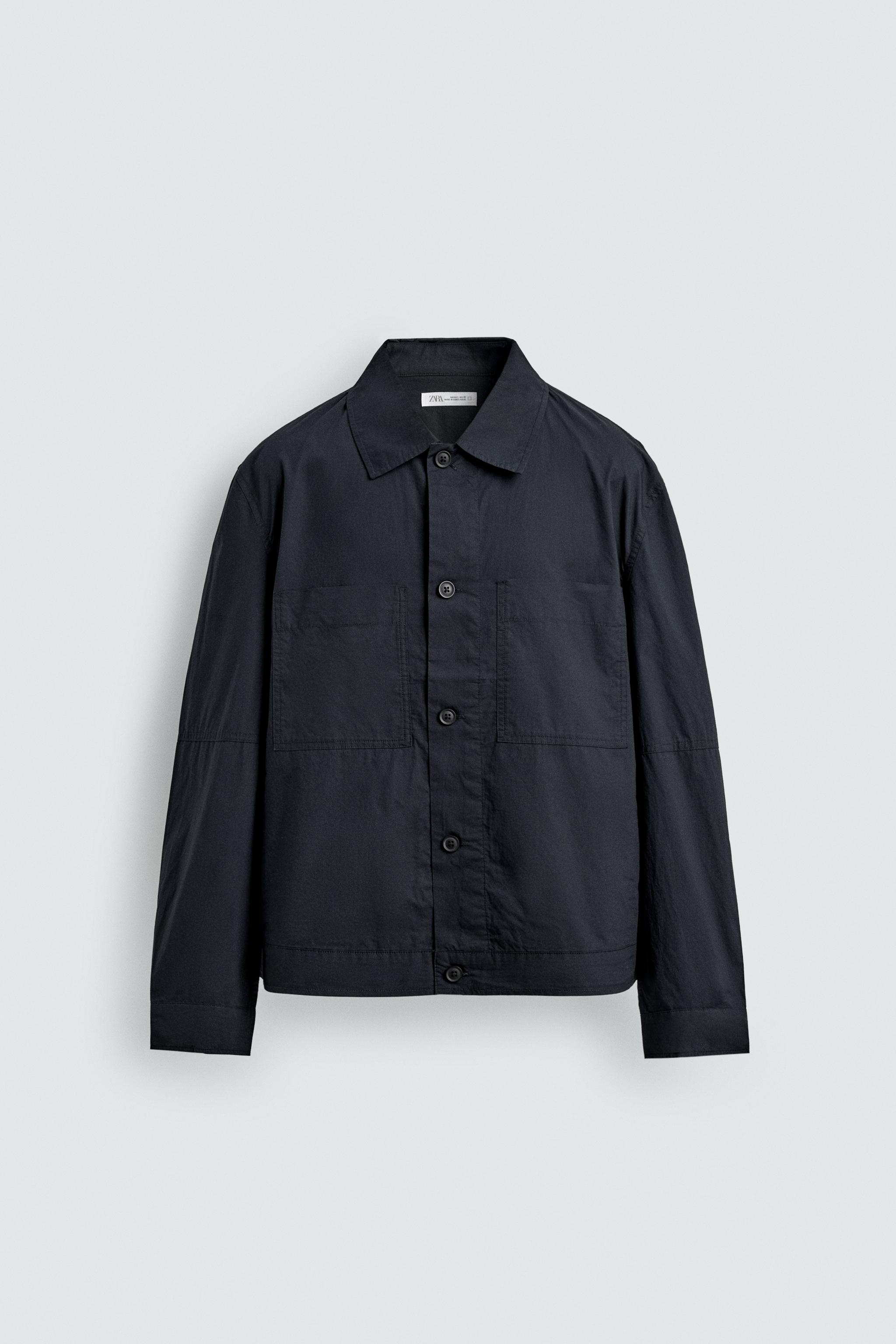 REGULAR FIT POPLIN OVERSHIRT