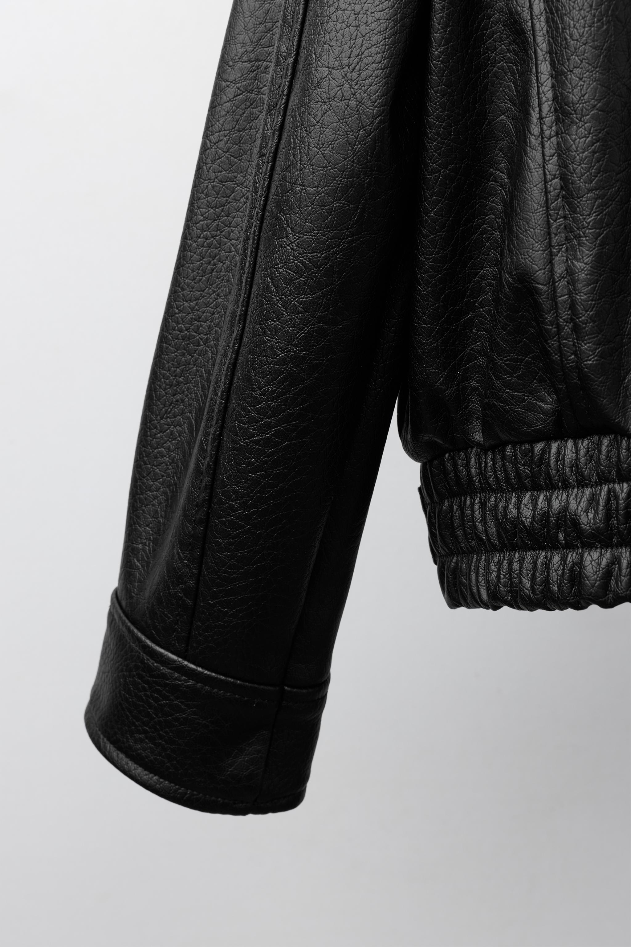 BLOUSON CROISÉ EN MATIÈRE SYNTHÉTIQUE
