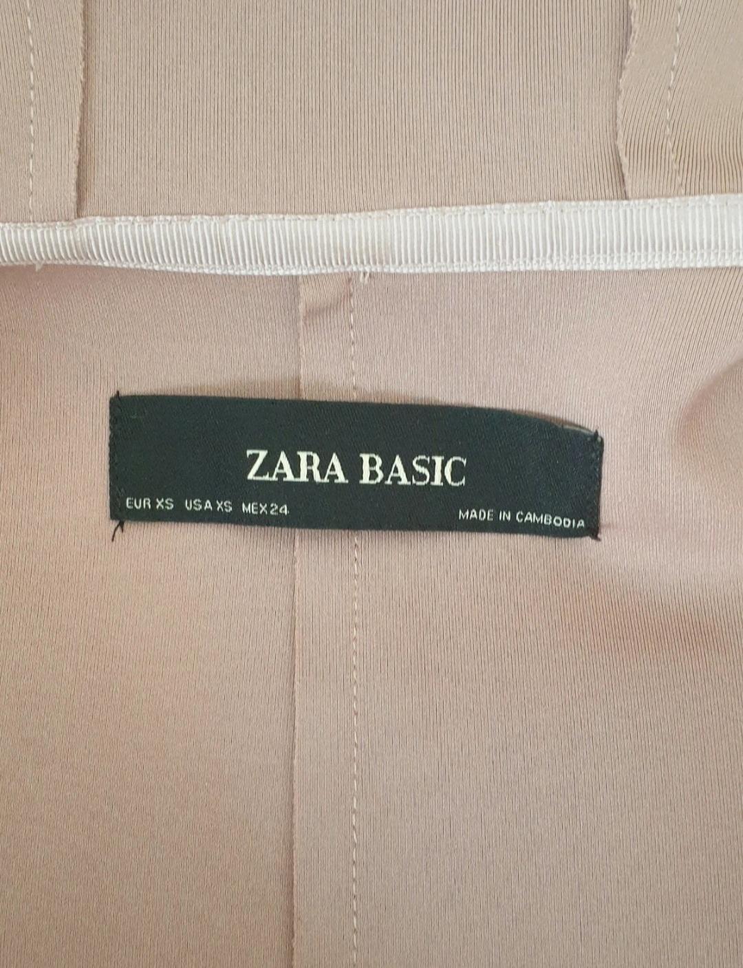 VESTE ROSE EFFET DAIM AVEC CAPUCHE ET CEINTURE - Image 7