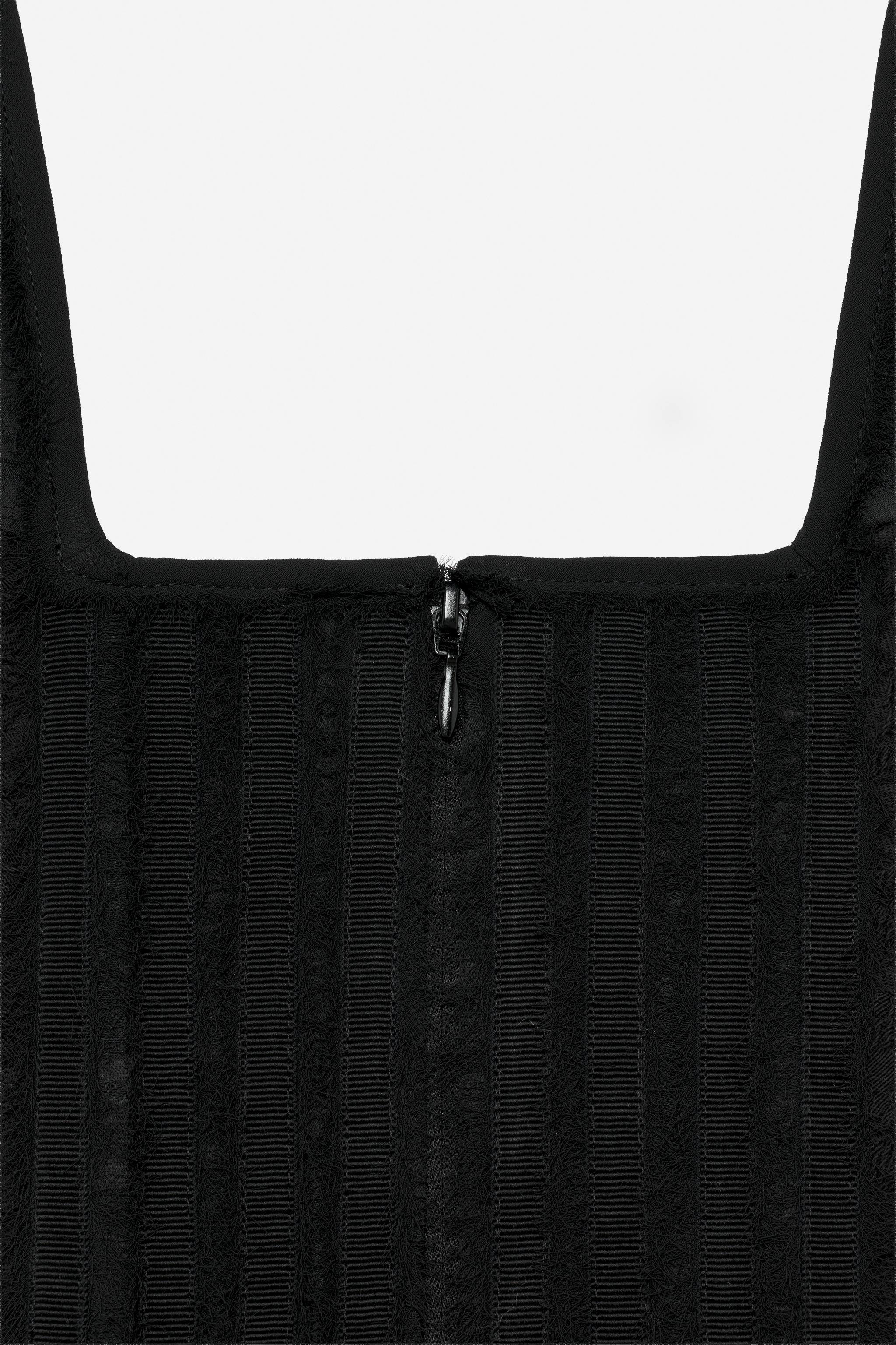 BEADED JACQUARD CORSET - THE ITEM