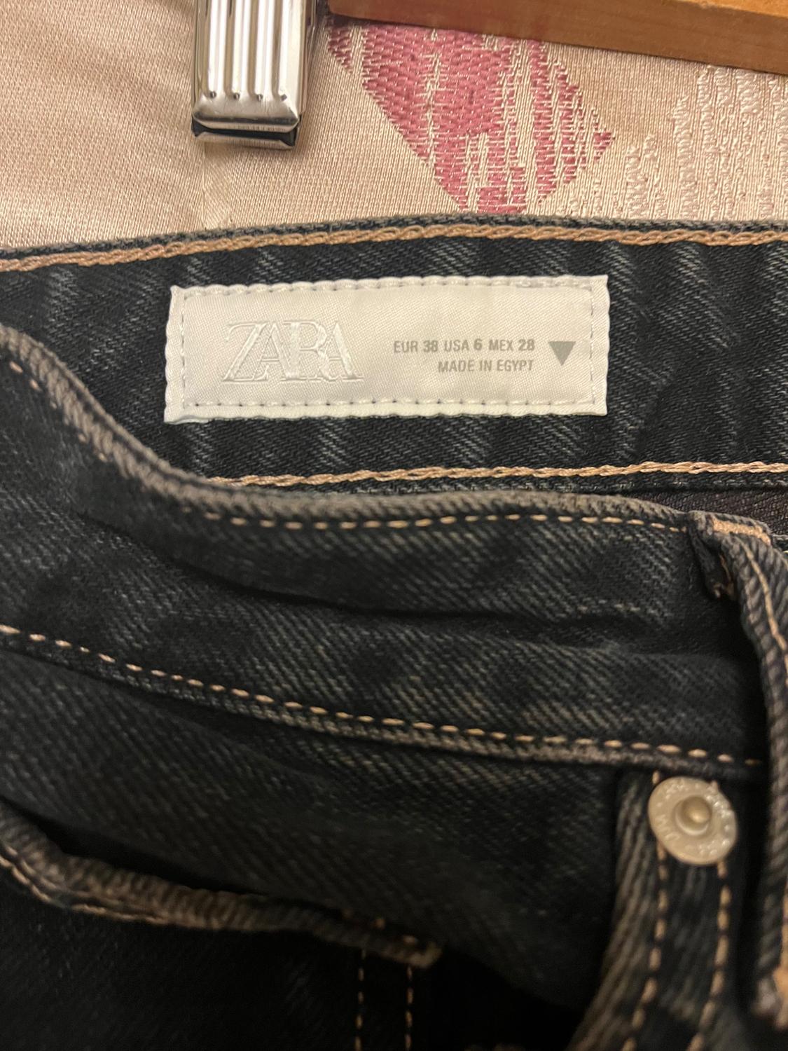 TRF WIDE-LEG LOW-RISE JEANS - Image 4
