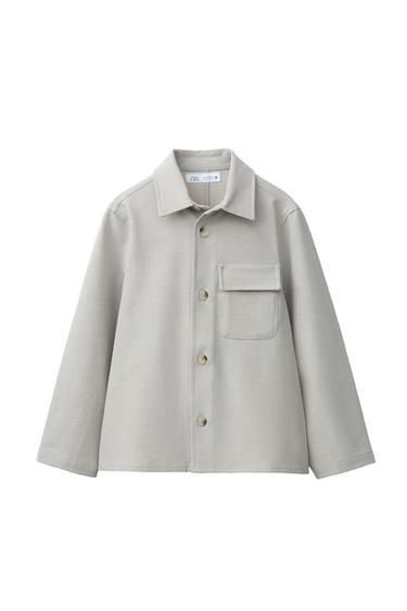 COMFORT OVERSHIRT - Light beige by Zara