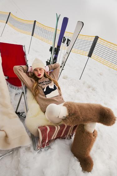 SKI COLLECTION THERMAL SOCKS - Ecru by Zara - Image 0