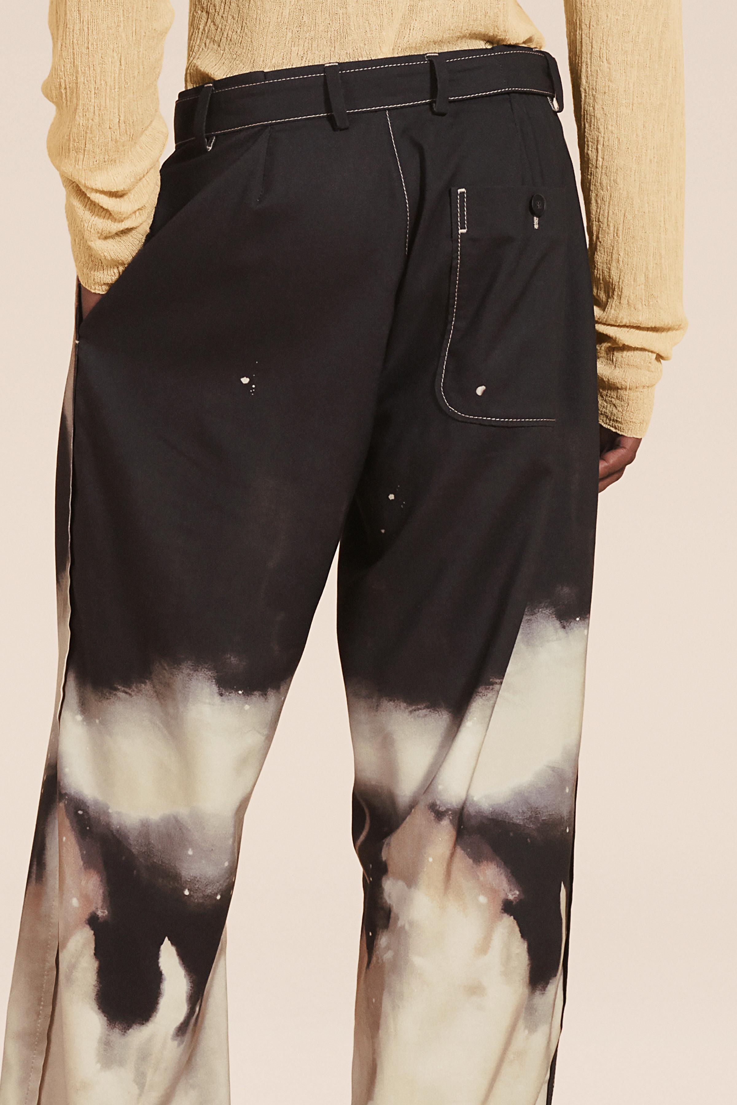 ZARA Printed Pants Black - $16 (20% Off Retail) New With Tags - From Edie