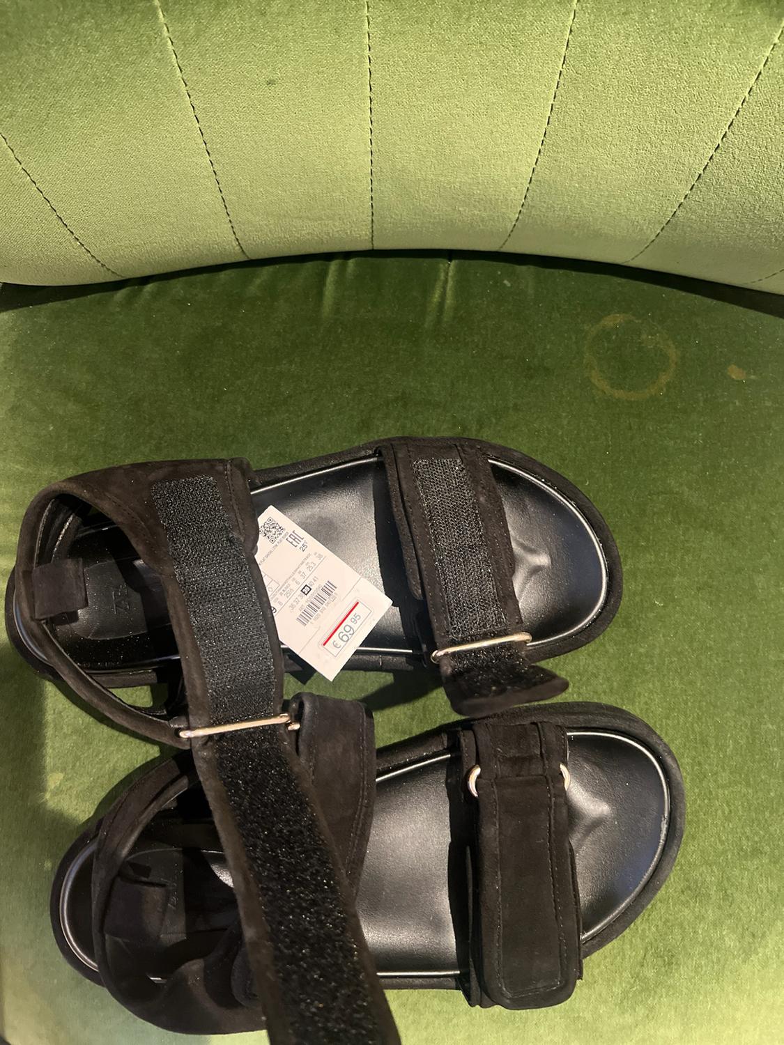 FLAT LEATHER SANDALS - Image 6
