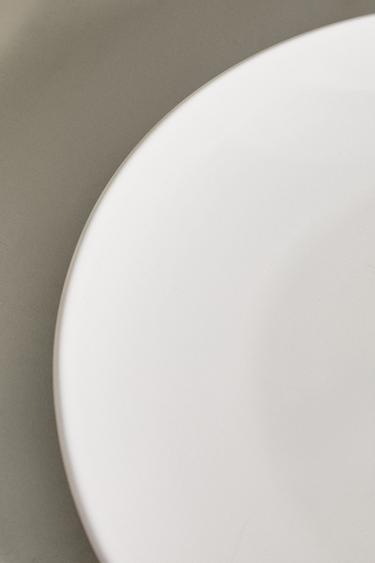 ASSIETTE PLATE GRÈS - Blanc de Zara - Image 5