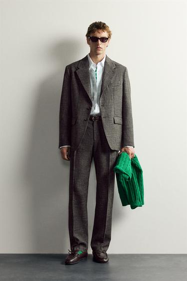 Zara AARON LEVINE X ZARA WOOL-LINEN SUIT - 