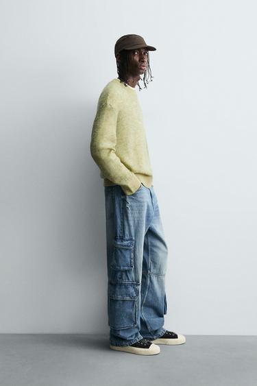 OMBRÉ KNIT SWEATER - Apple green by Zara - Image 3