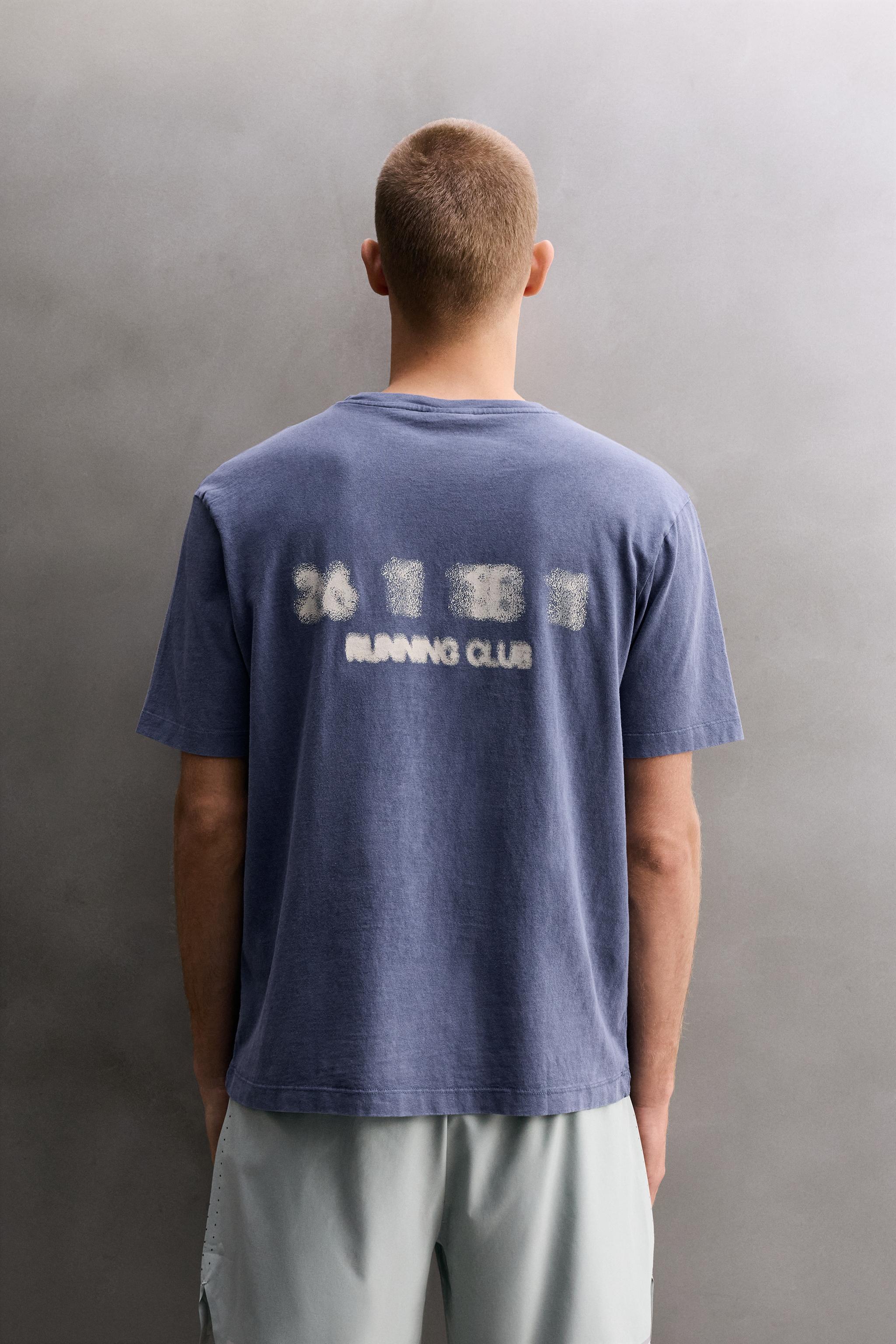 T-SHIRT RUNNING IMPRIMÉ GRAPHIQUE