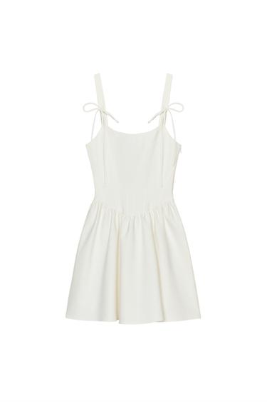 CORSETRY-INSPIRED VOLUME DRESS