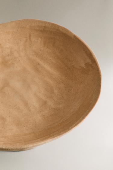 BOL PIED CÉRAMIQUE IRRÉGULIÈRE - Beige de Zara - Image 2