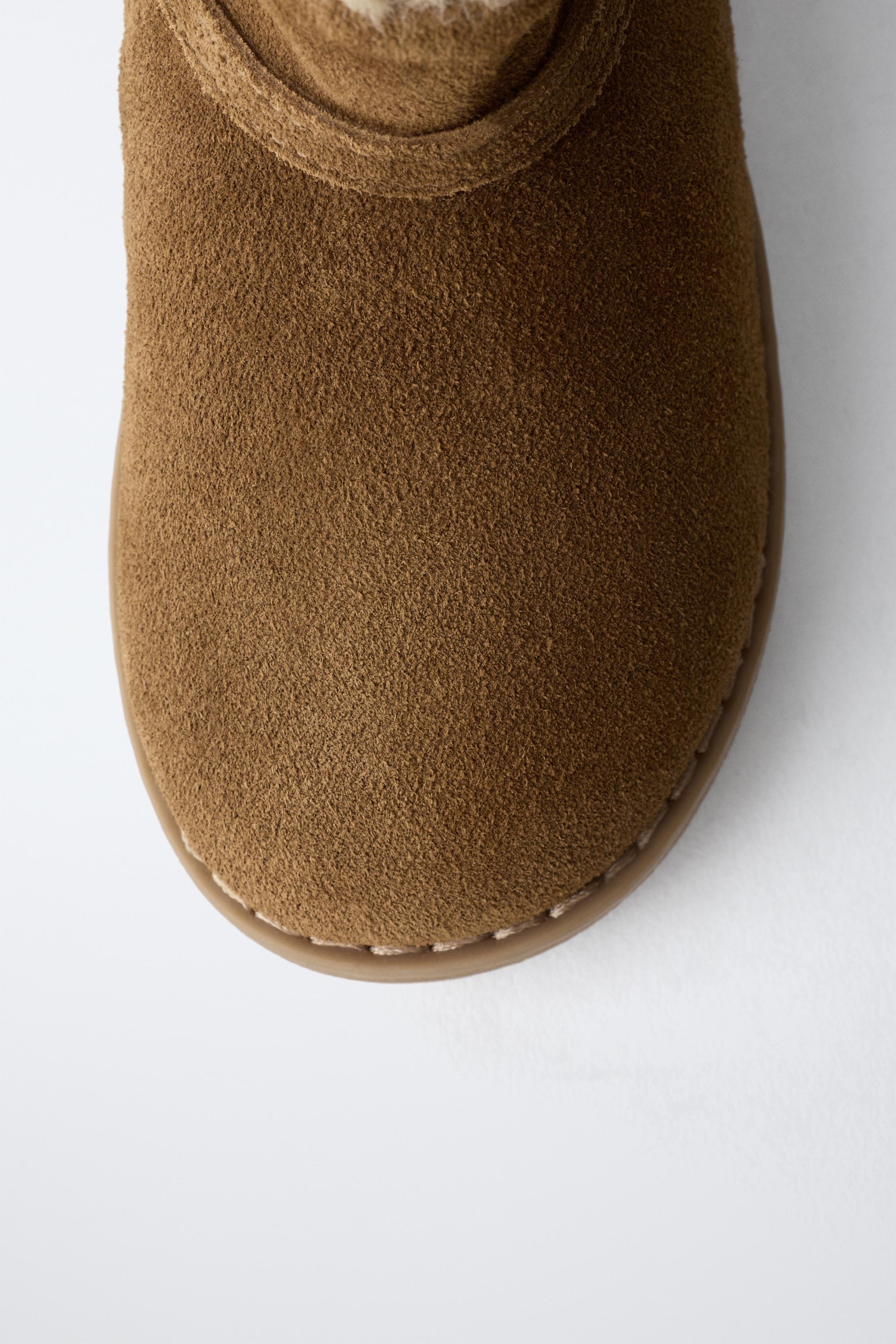 LINED LEATHER BOOTS
