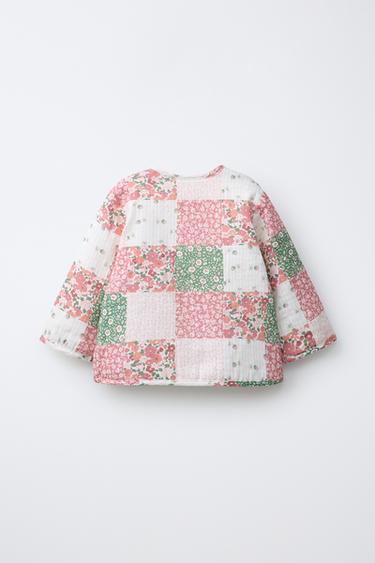 BLOUSON REMBOURRÉ PATCHWORK - Multicolore de Zara - Image 1