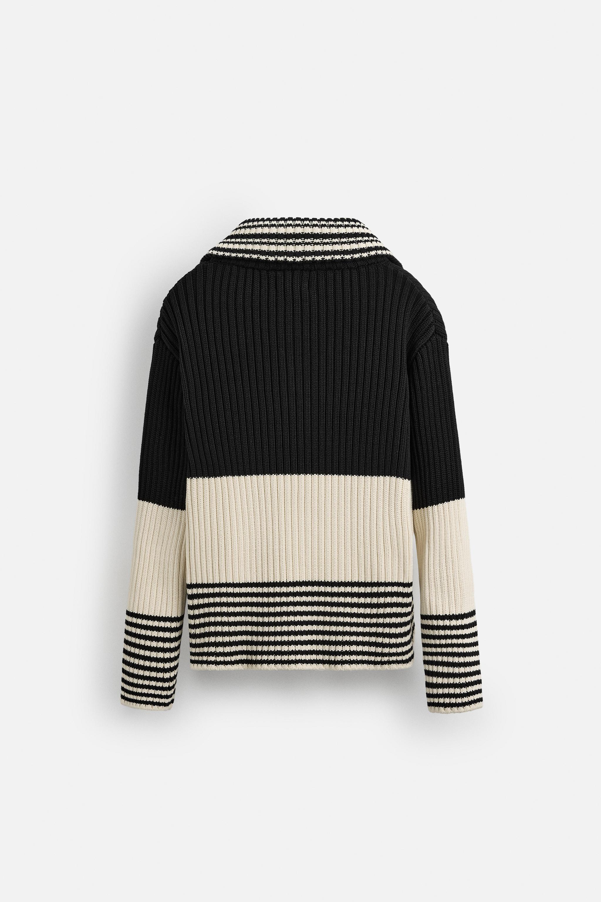 【関送込み】Unisex Striped Sweater/2色/N230032 Men Striped Sweater - Multi-color | Benetton
