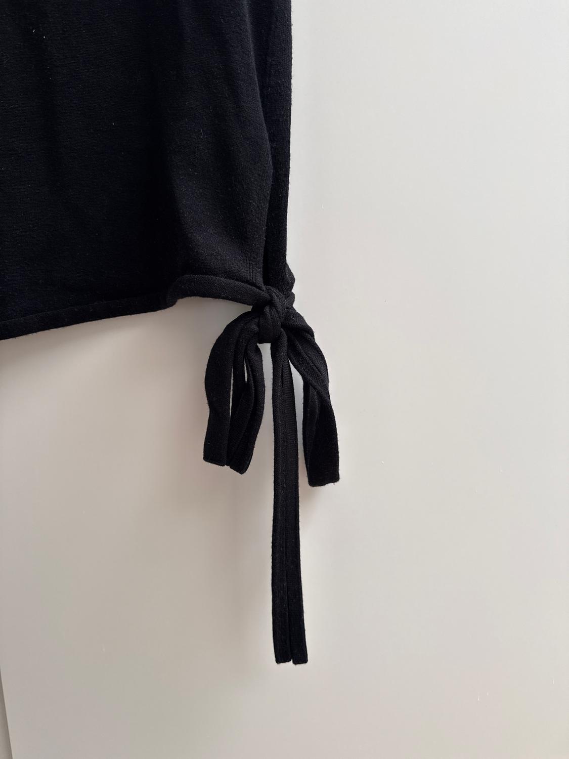KNIT TOP WITH KNOT - Image 2