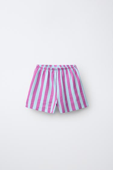 PYJAMA RAYURES ET INSCRIPTION (1,5-6 ANS) - Rose de Zara - Image 3