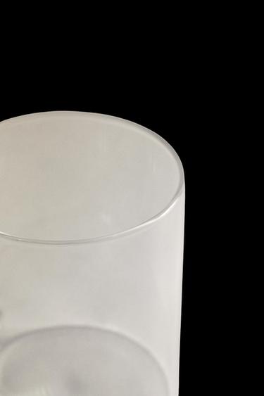 Zara BOROSILICATE GLASS MUG WITH COLORED HANDLE - Orange
