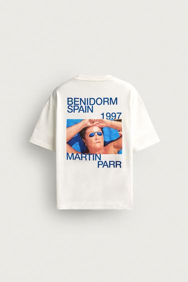 BENIDORM PHOTOGRAPHIC T-SHIRT © MARTIN PARR @ DMB - White by Zara
