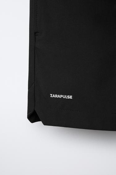 LOGO TECHNICAL BERMUDA SHORTS - Black by Zara - Image 3