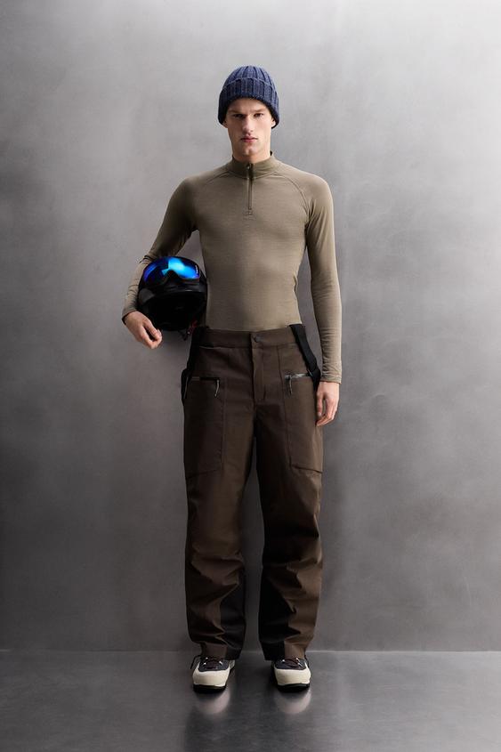 COMPRESSION QUARTER-ZIP SKI T-SHIRT