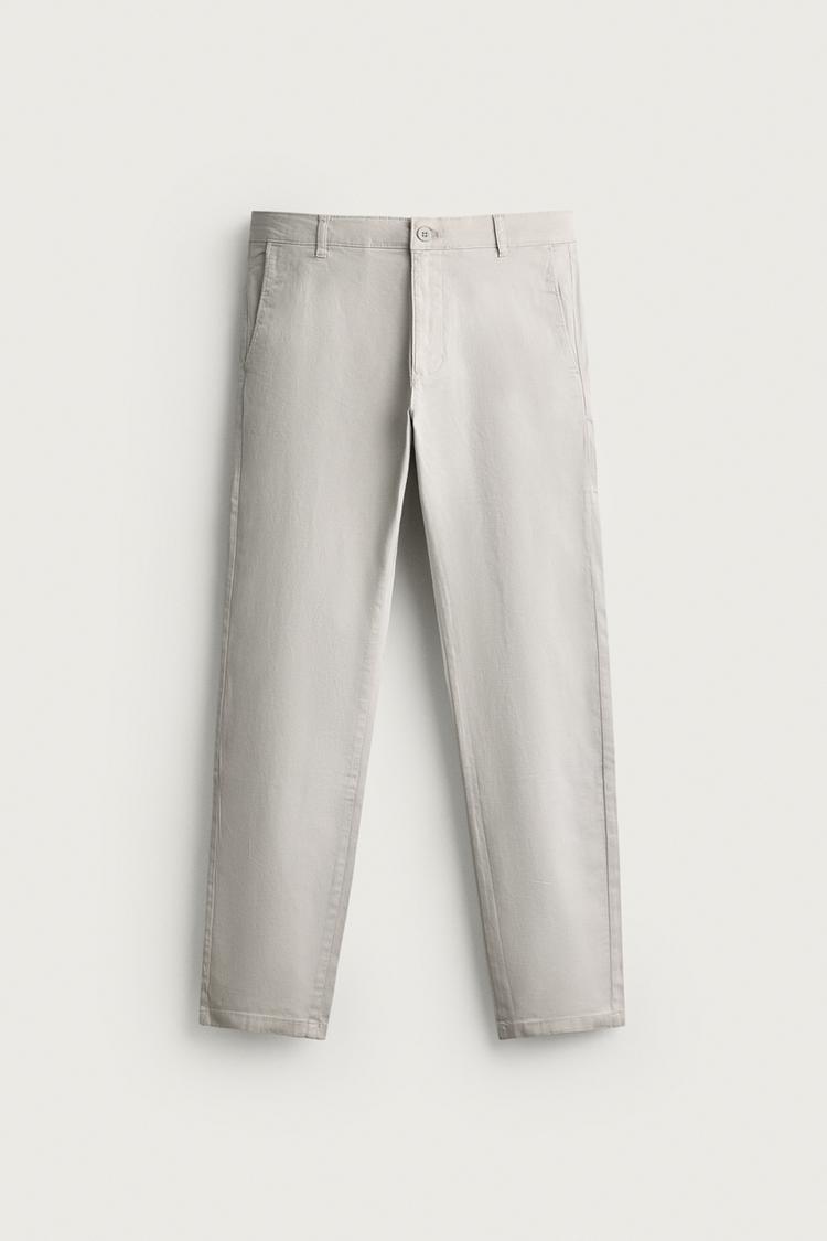 SKINNY FIT CHINOS