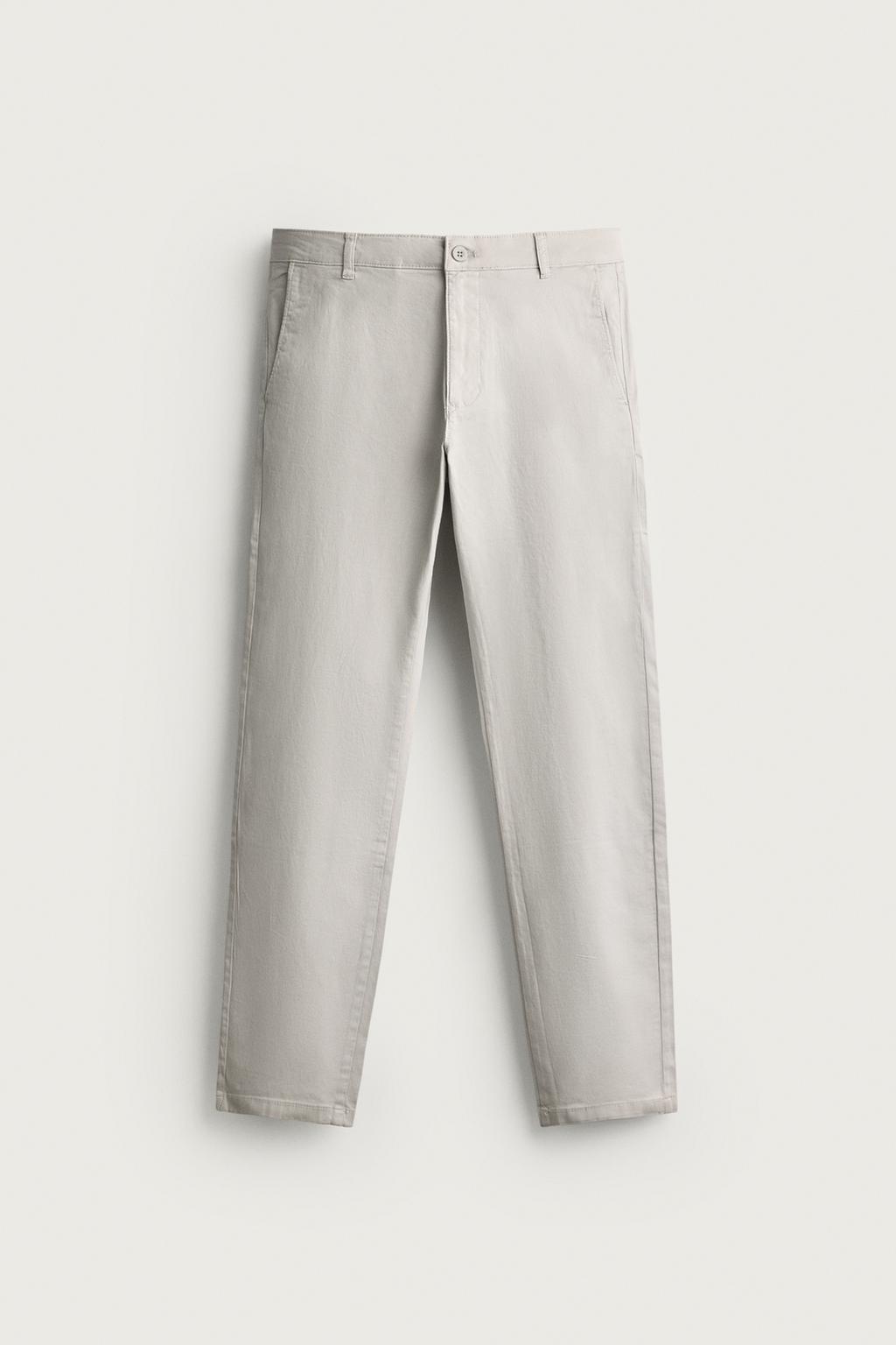 SKINNY FIT CHINOS