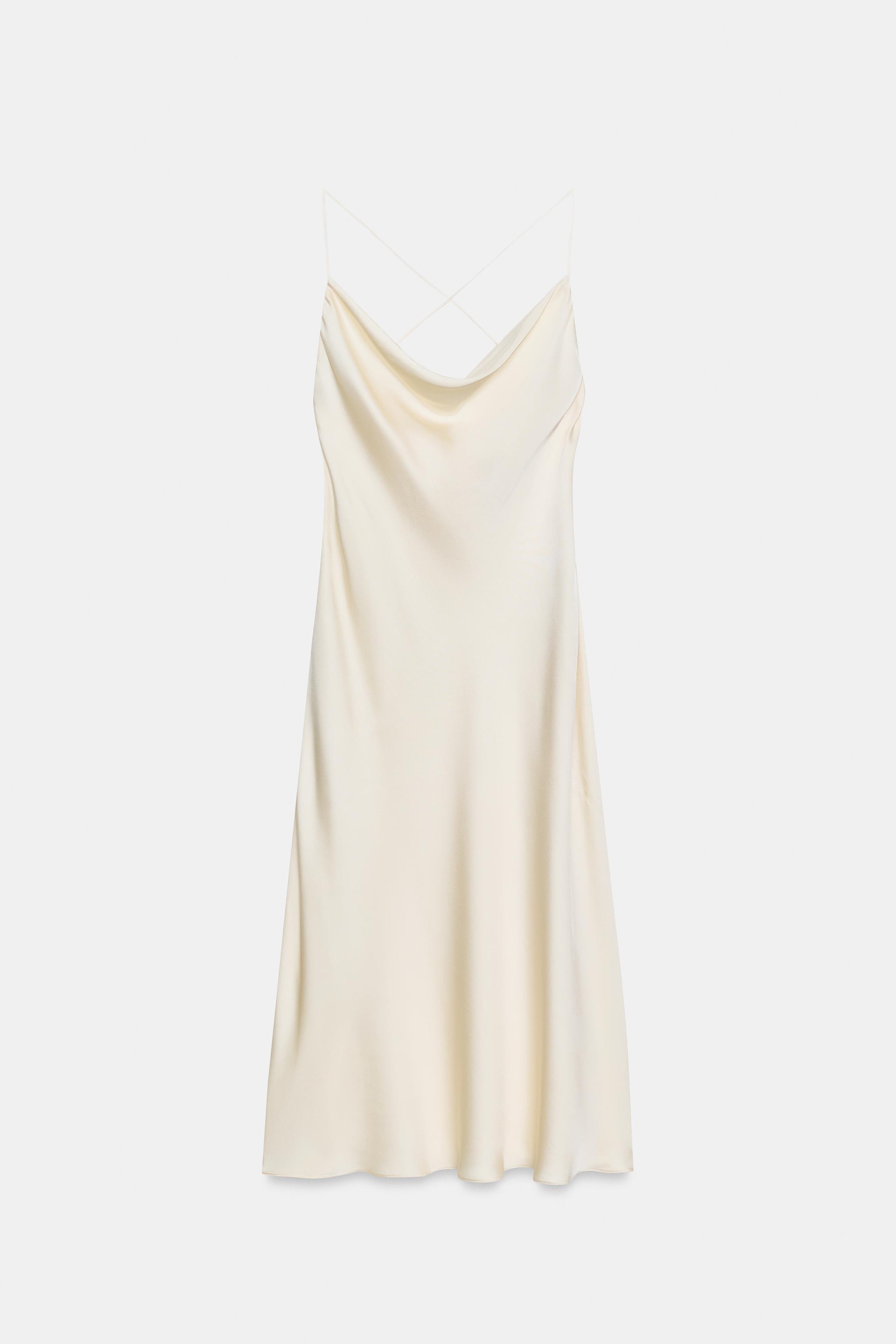 ZW COLLECTION SATEN YÜZEYLİ ELBİSE - Görsel 4