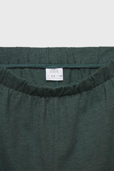AGES 6-14/ MOUNTAIN PRINT PYJAMAS - Green by Zara - Image 5