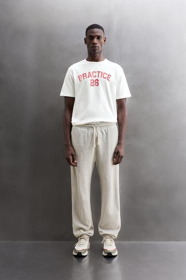 COTTON PRINTED T-SHIRT - White by Zara - Image 0