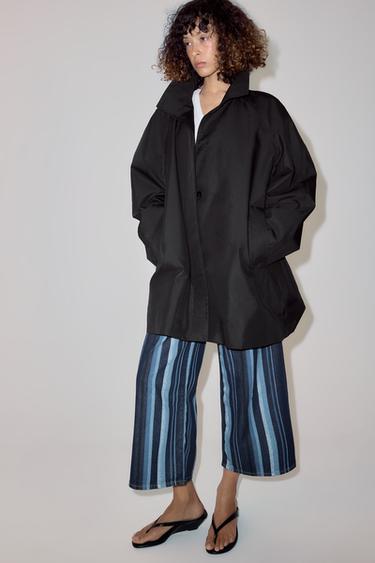 ZW COLLECTION BALLOON POCKET JACKET - Black by Zara