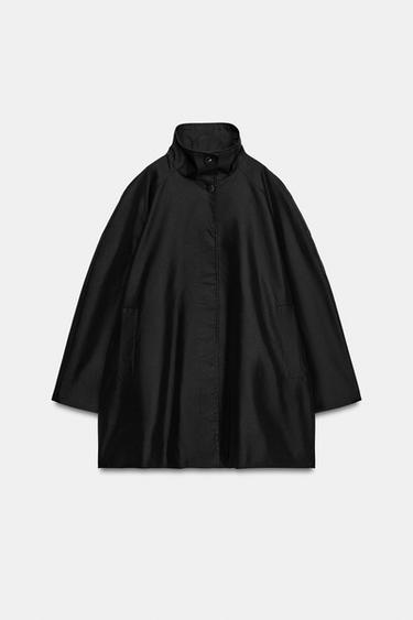 ZW COLLECTION BALLOON POCKET JACKET - Black by Zara - Image 0