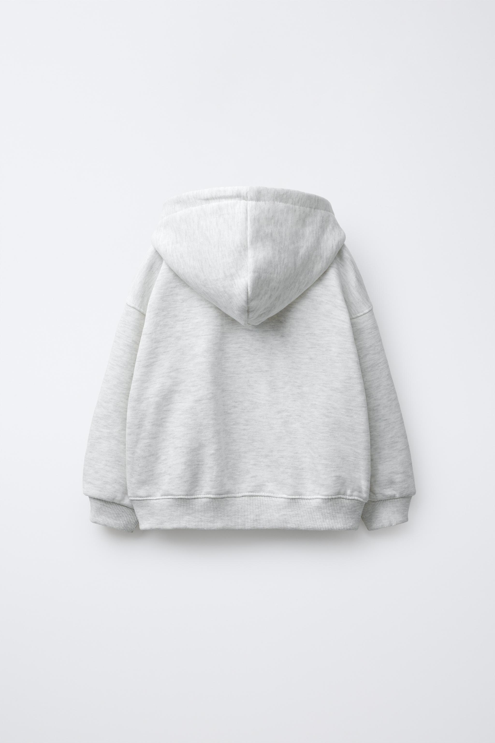 SWEAT ZIPPÉ IMPRIMÉ CŒUR