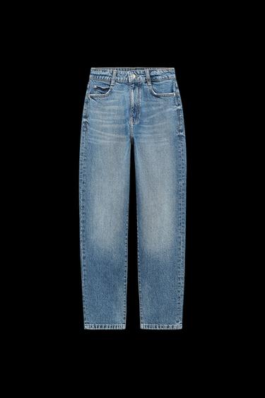 JEANS Z1975 MOM LEG MIT HOHEM BUND - Mittelblau von Zara - Bild 0