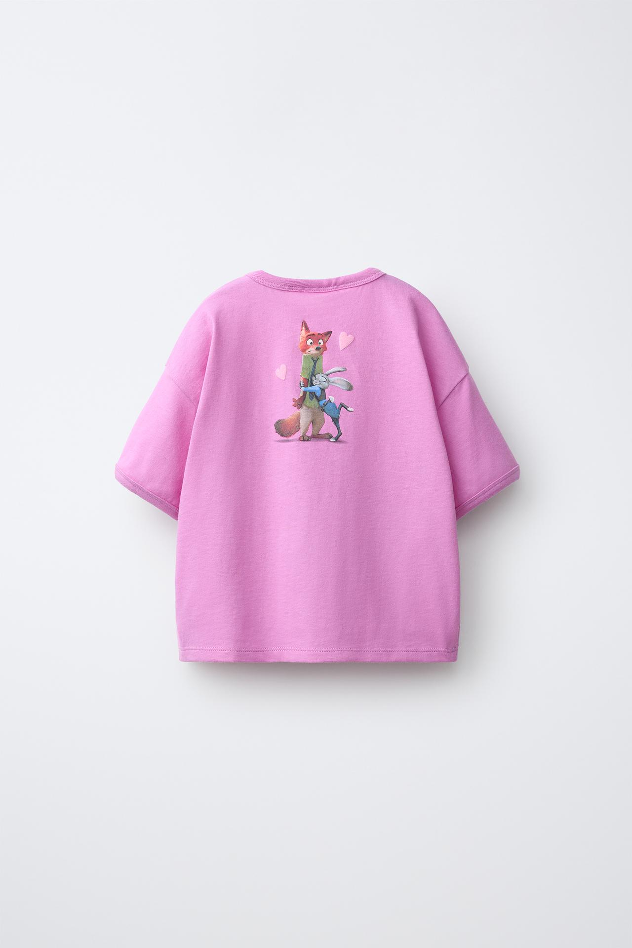 ZOOTOPIA © DISNEY T-SHIRT — Pink / Lilac
