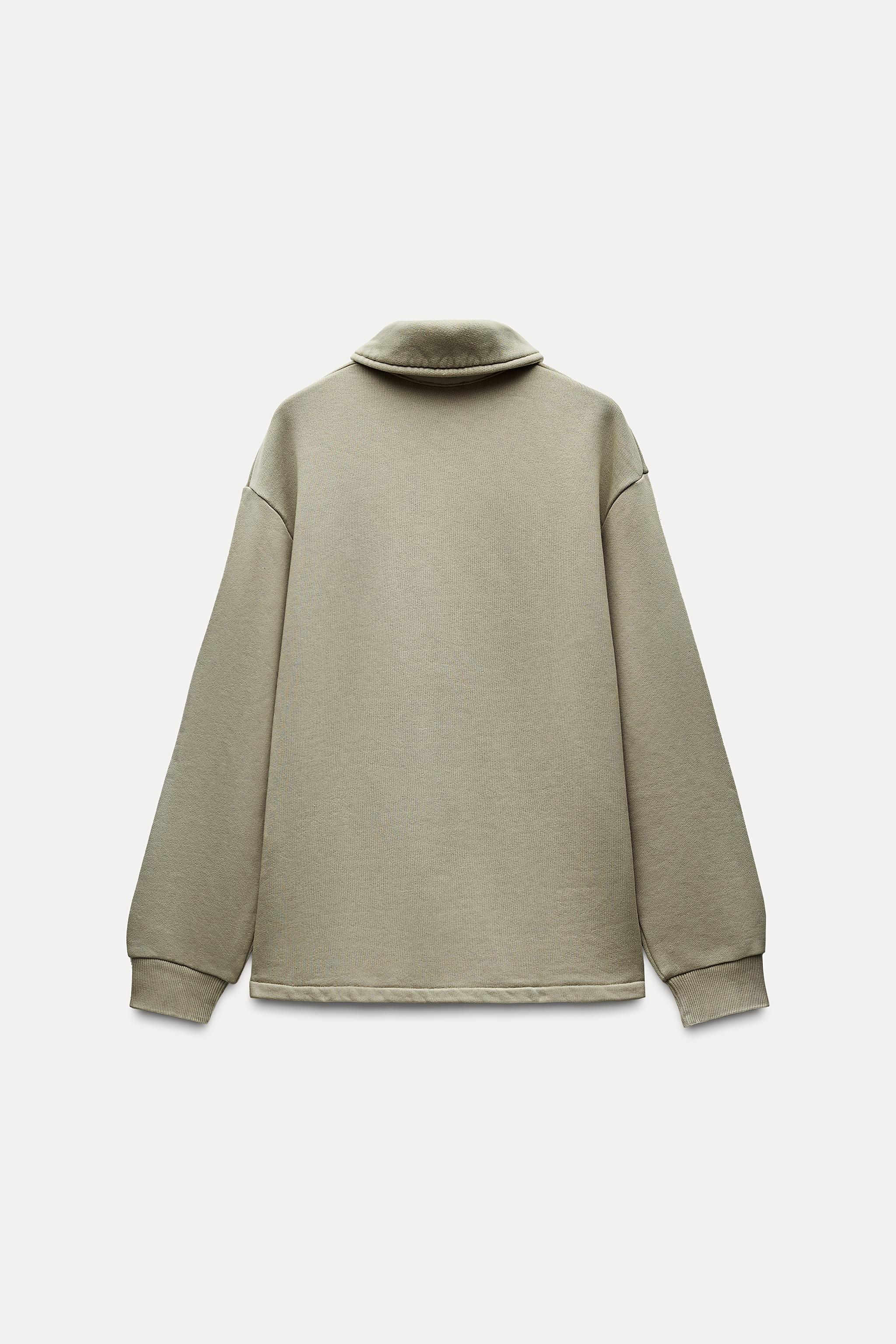 Polo neck hoodie deals