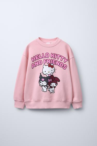 HELLO KITTY AND FRIENDS © SANRIO SWEATSHIRT - Pink by Zara