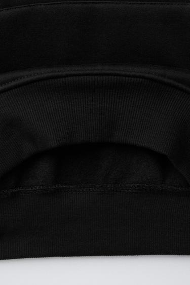 BASIC HOODIE - Black by Zara - Image 3